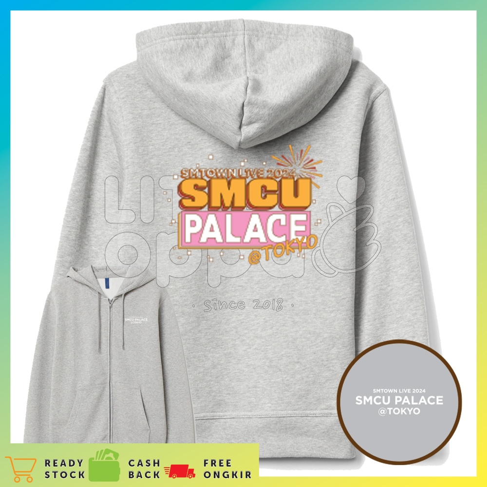 JACKET HOODIE ZIPPER KPOP SM PALACE IN TOKYO 2024 UNISEX HOODIE