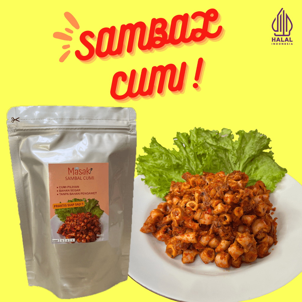 

MASAK SAMBAL CUMI / HALAL / CUMI / SAMBAL / OSENG CUMI / MERCON / OSENG / SIAP SAJI