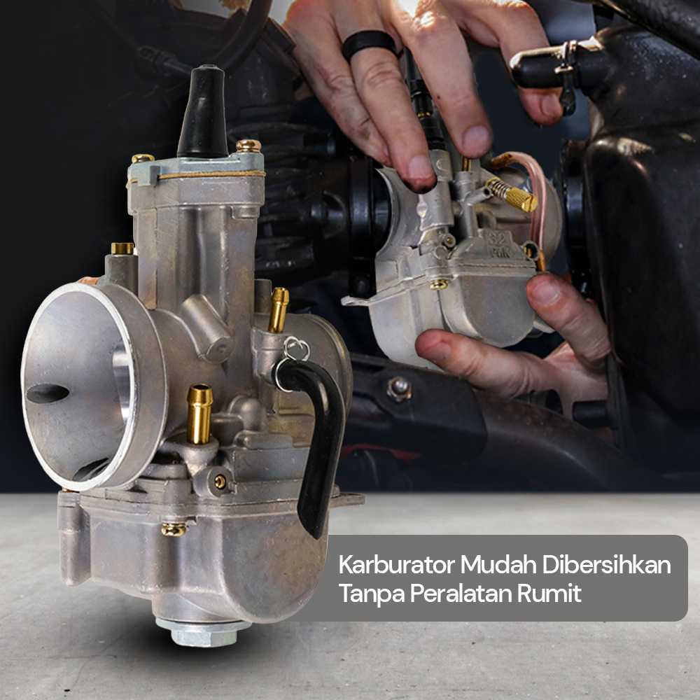 Perkakas Motorcycle Mesin Karburator Motor Engine Sepeda Motor Motorcycle 32 mm 200-250 CC