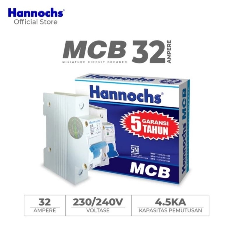 Hannochs - MCB 1Phase 32A