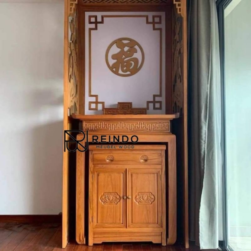 meja altar minimalis kayu jati meja altar kayu jati meja altar minimalis kayu jati 06-RMW