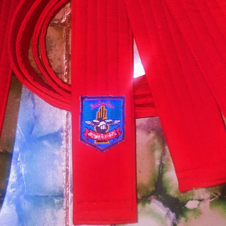 Beli Sekarang Rasakan Keuntungannya Sabuk Merah Pencak Silat Merpati Putih Tebal
