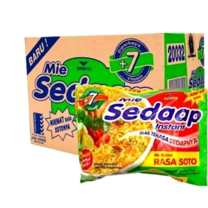 

Sedaap mie soto 1dus