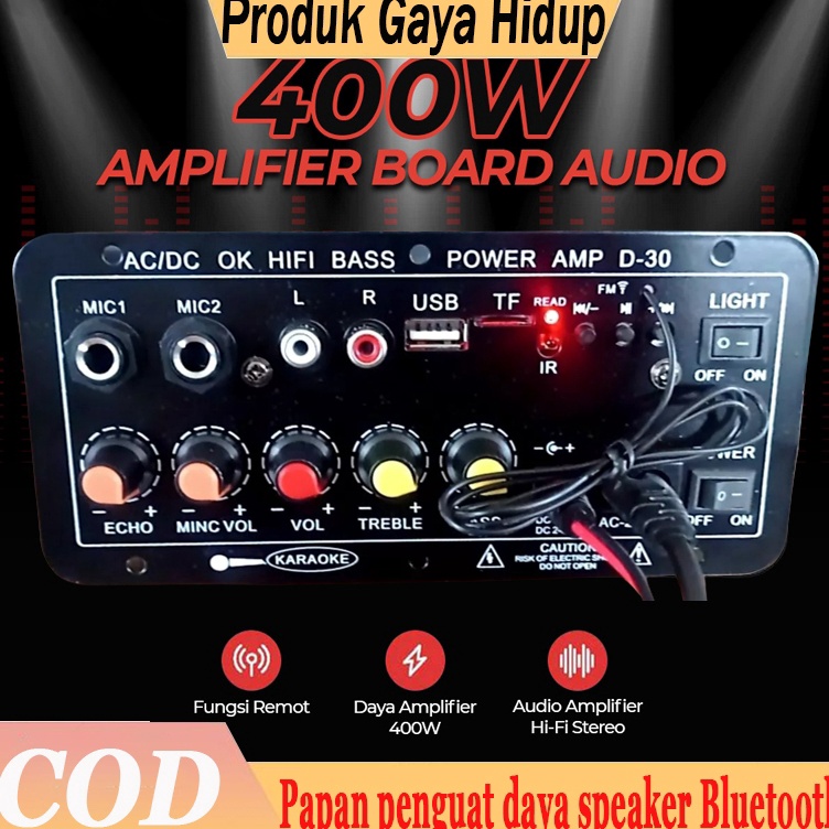 GBl 4W Bluetooth Amplifier Board 22V 12V 24V Digital Bluetooth Amplifier Amplifier Stereo Mendukung 