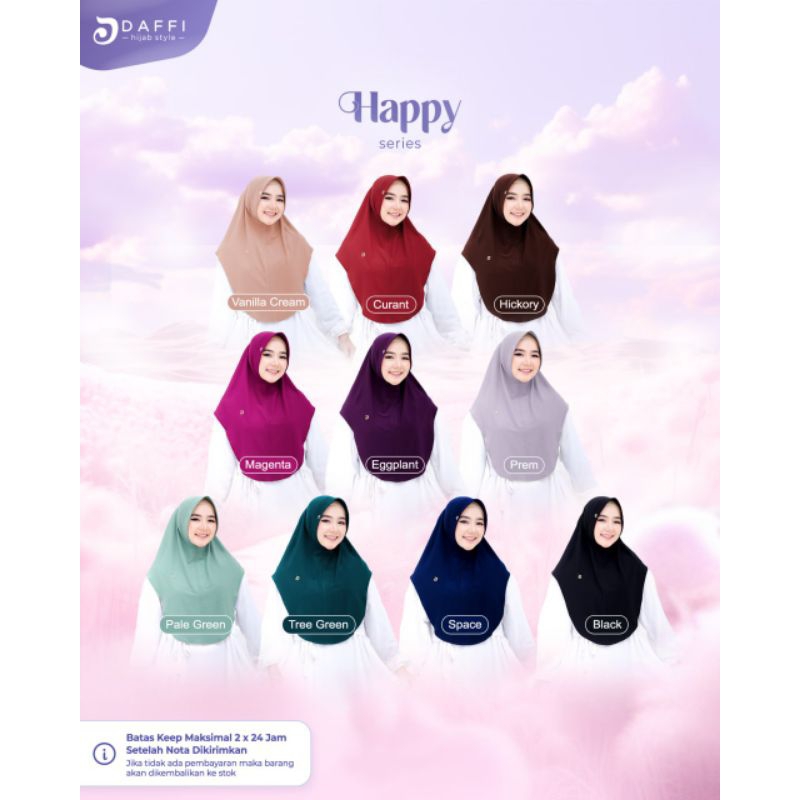 DAFFI HIJAB Happy series