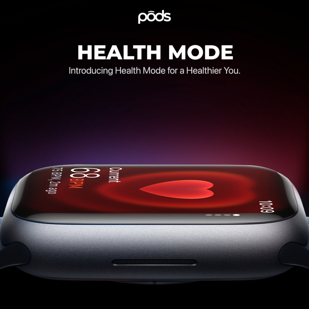 TheWatch Series 9 Max Smartwatch Amoled 2.1 Display for sport by Pods Indonesia
