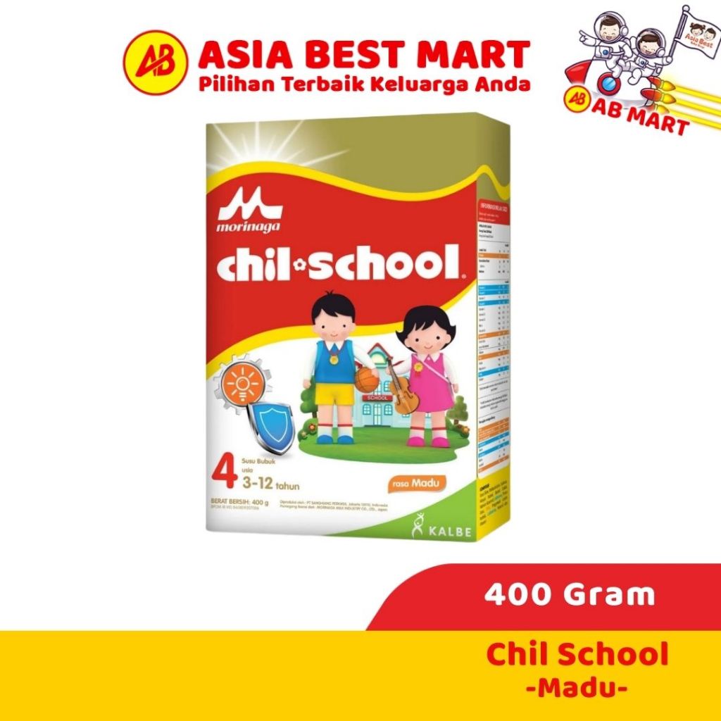 Chil School Regular Gold Madu 400 Gram Susu Formula Bubuk Pertumbuhan Anak - ASIA BEST