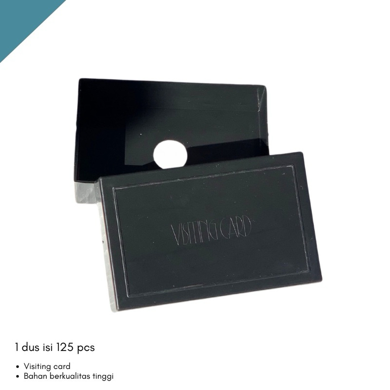 

Kotak Kartu Nama Visiting Card Hitam - Contoh pcs