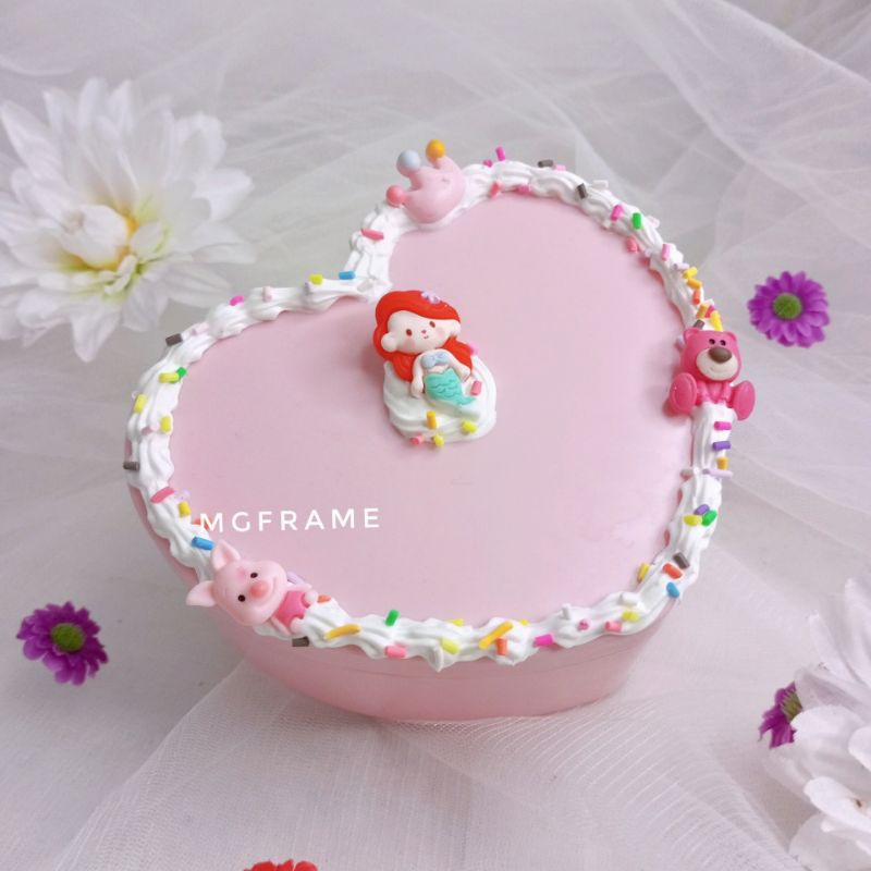 

READY STOCK KUE TART FAKE PALSU AWET EVERLASTING CAKE JEWELRY BOX | BOX CAKE | FAKE CAKE | BOX MULTIFUNGSI | BOX CAKE CUTE