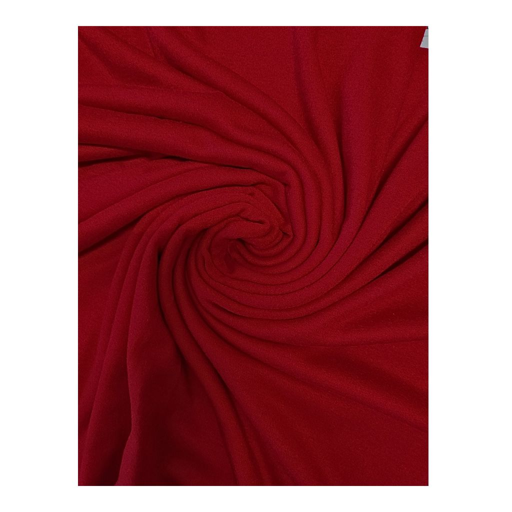 KAIN CVC TC 40S DK DOUBLE KNIT MERAH CABE
