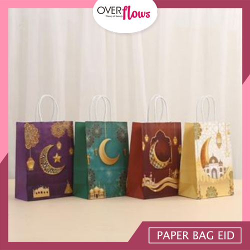 

OVERFLOWS.ID PAPER BAG GOODIE BAG TAS KADO HADIAH HAMPERS EDISI LEBARAN IDUL FITRI EID MUBARAK