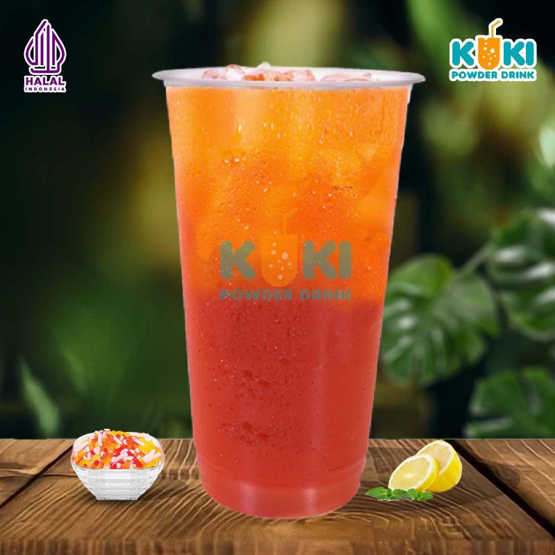 

Kuki Powder Drink Bubuk Minuman Premium Rasa Lemon Tea 1 Kg