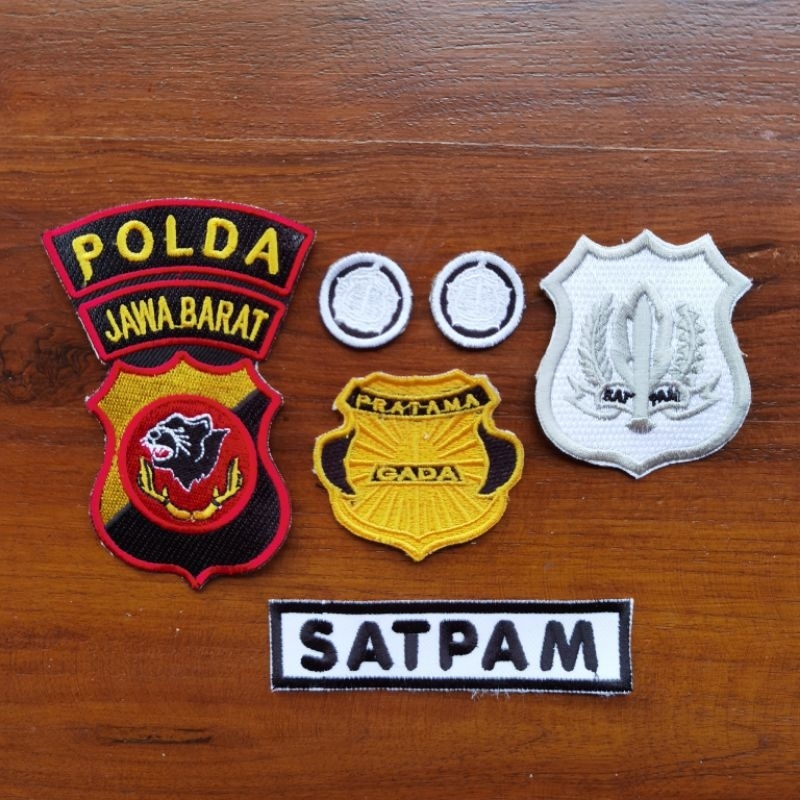 Bordir satpam polda jabar