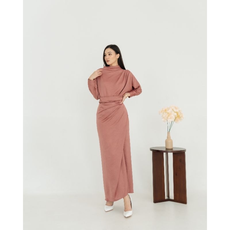 Elea Dress Premium Silk Crinkle