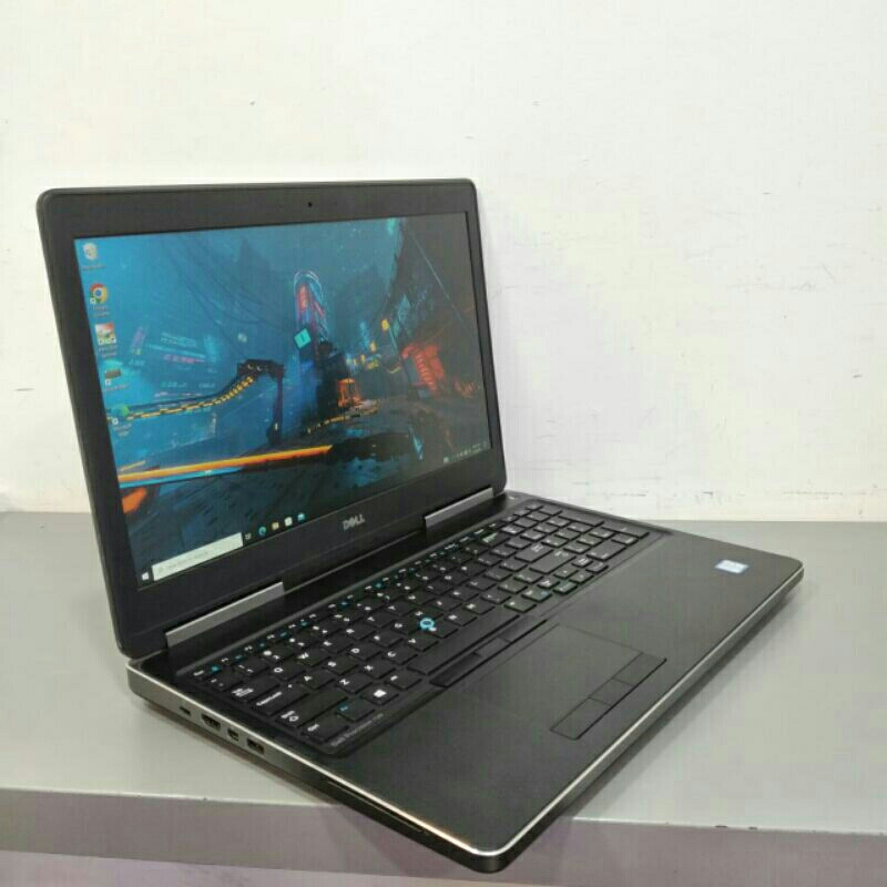 Laptop Dell Precision 7510 core i7 Gen 6 || RAM 32gb SSD 512gb || Vga = Intel + Nvidia Quadro