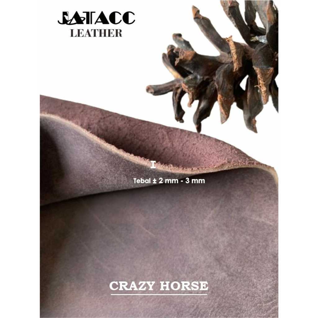 Kulit Sapi Lembaran CH Premium / Kulit Sapi Crazy Horse Leather Sheet