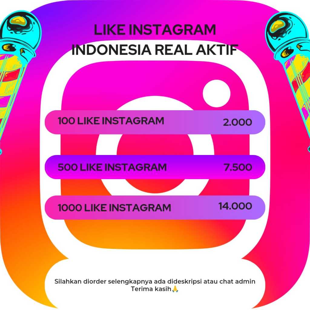 Like Instagram Aktif Indonesia Bergaransi