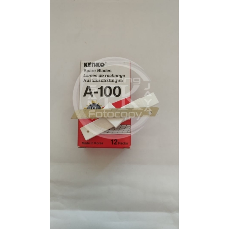 

Mata Cutter Refil Tipe L-150 & A-100 isi 5 pcs KENKO