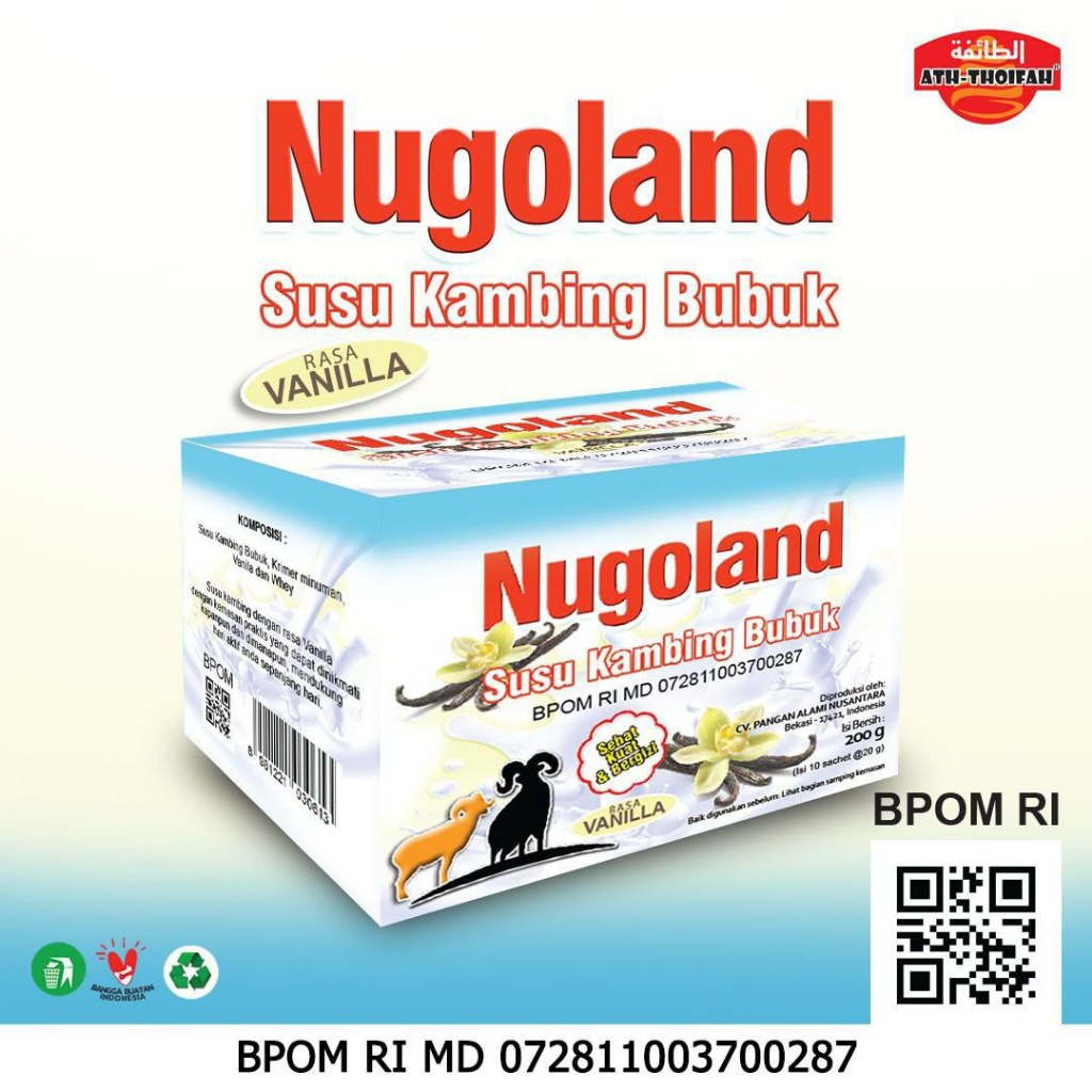 

susu etawa nugoland susu kambing rasa vanilla isi 10 sachet