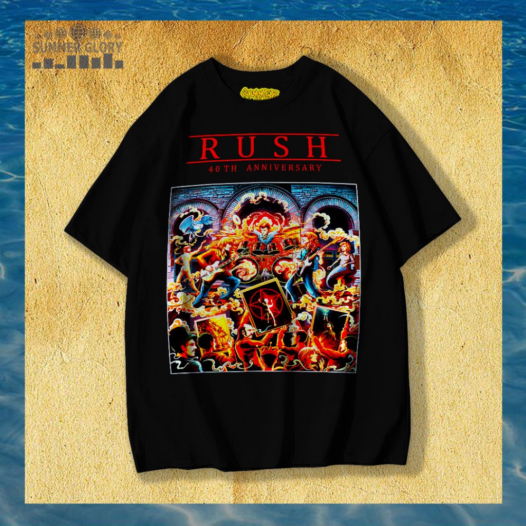 KAOS BAND RUSH / RUSH BAND T-SHIRT