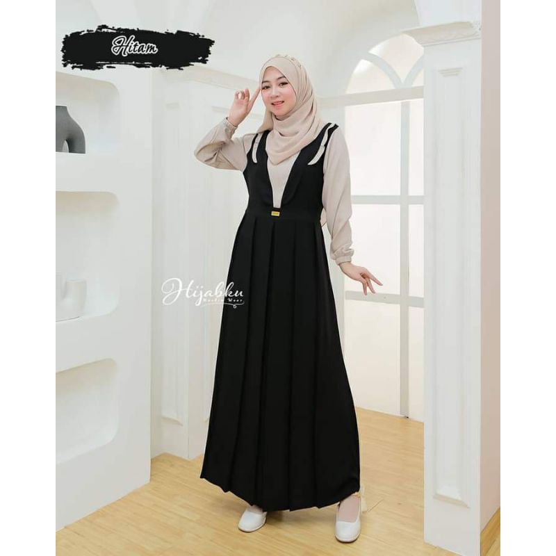 Gamis Bela Dress Hijabku Muslim || Gamis Lebaran