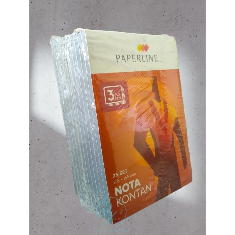 

(10 PCS) NOTA PAPERLINE 3PLY KECIL PACK