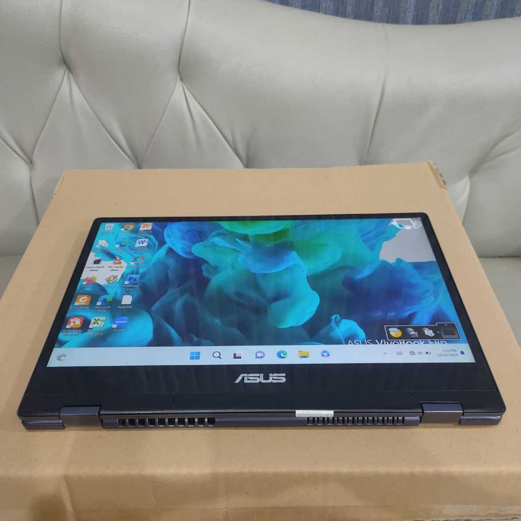 Laptop Asus Vivobook TP412FAC Core i3-10110U Ram 8/256Gb Touchscreen Tab