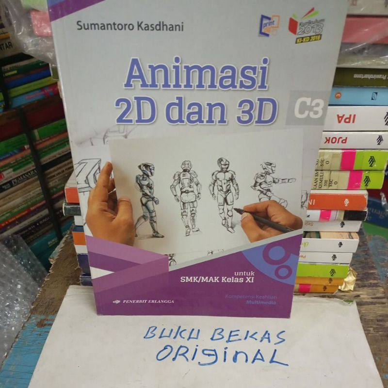 Animasi 2D dan 3D untuk SMK kelas 11