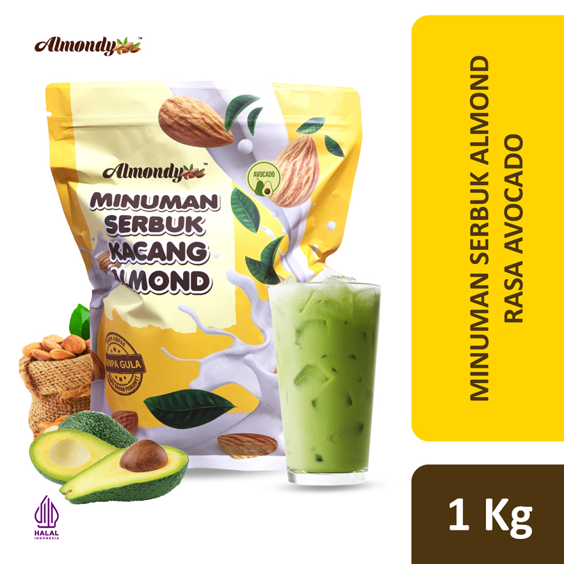 

Almondy Minuman Serbuk Kacang Almond | ASI BOOSTER | Avocado
