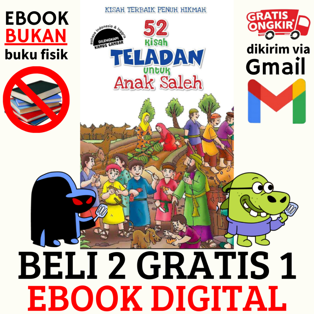 

(313) 52 Kisah Teladan untuk Anak Saleh (Nurul Ihsan)