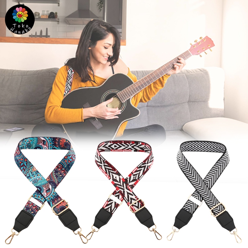 Tali Tas Selempang/Tas Tas Motif/Strap Tas Selempang Motif Tali bahu lebar dan tali panjang tali tas