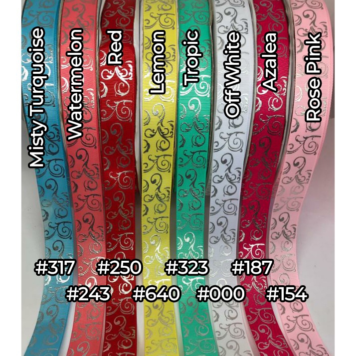 1 Yard - Pita Grosgrain Motif Batik