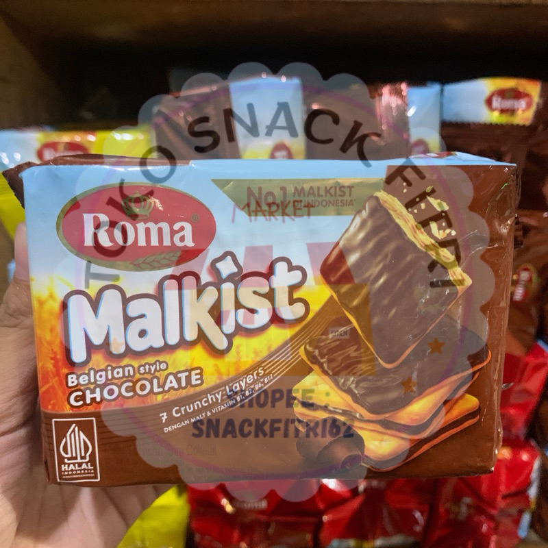 

ROMA MALKIST CHOCOLATE KOTAK 90 GRAM