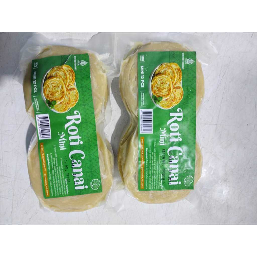

ROTI CANAI MINI isi 12