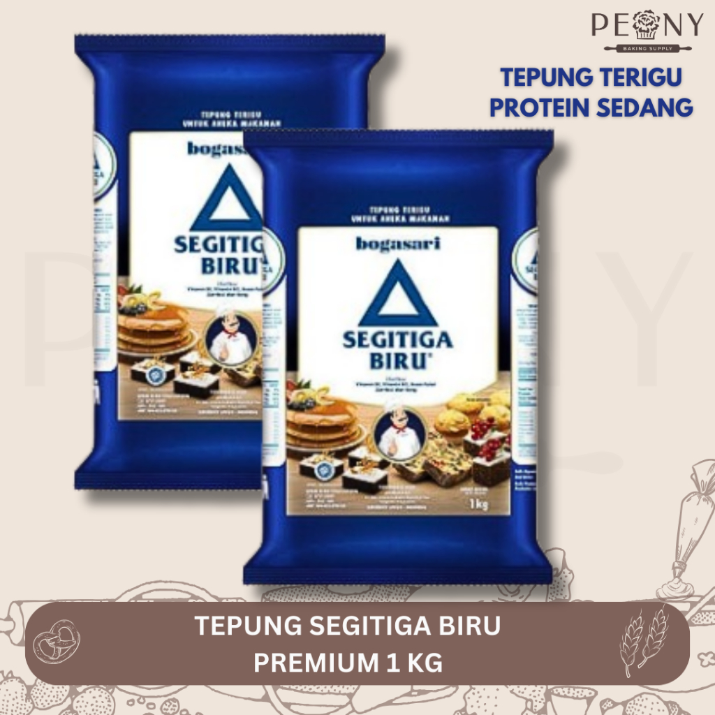

TEPUNG TERIGU SEGITIGA BIRU PREMIUM 1KG