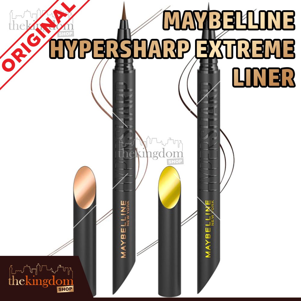 Maybelline Hypersharp Extreme Liner Liquid Hyper Sharp Waterproof Eye Make Up Eyeliner Mata Cair Ant