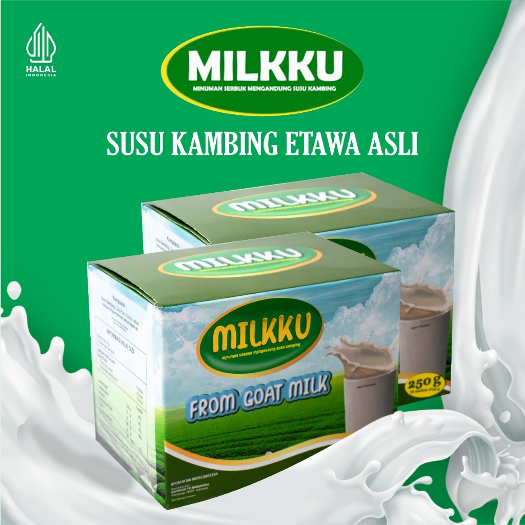 

SUSU KAMBING ETAWA MILKKU ORIGINAL 250 GR