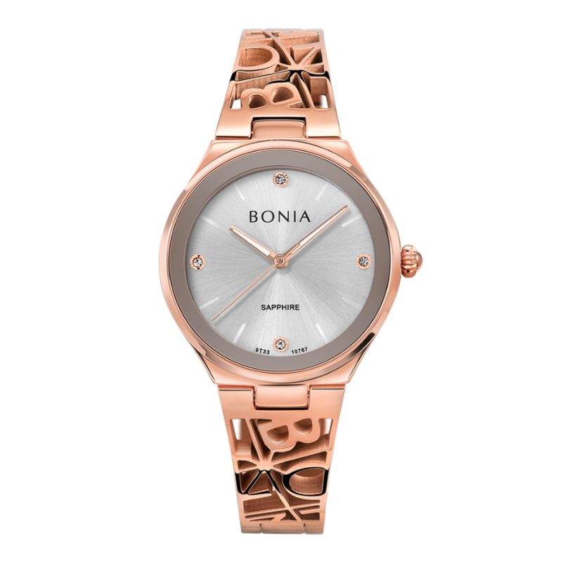 Promo 100% asli jam Tangan Wanita Bonia B10767-2513 BNB10767 Sapphire ORIGINAL Garansi Resmi