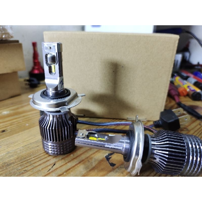 led H4 3warna 3000k 4300k 6000k