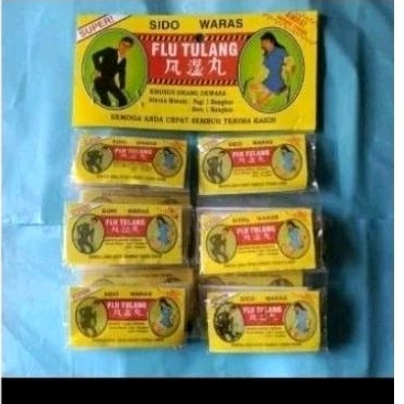 kapsul sido waras flu tulang