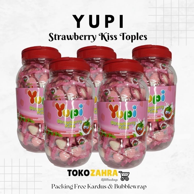 

Permen Yupi Strawberry Kiss Toples