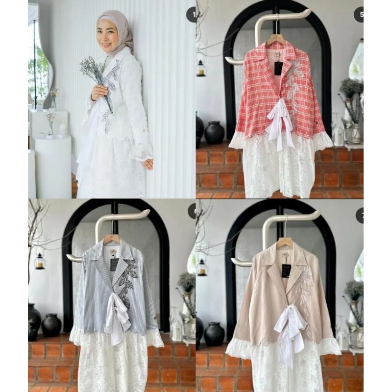 Zafia Blazer by dfr cloth