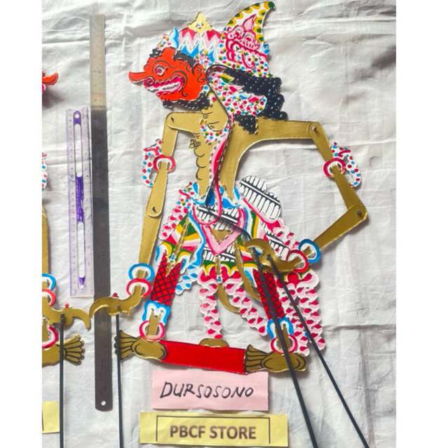 WAYANG KERTAS DURSOSONO DURYUDONO SENGKUNI ASWOTOMO CAKIL KARTOMARMO