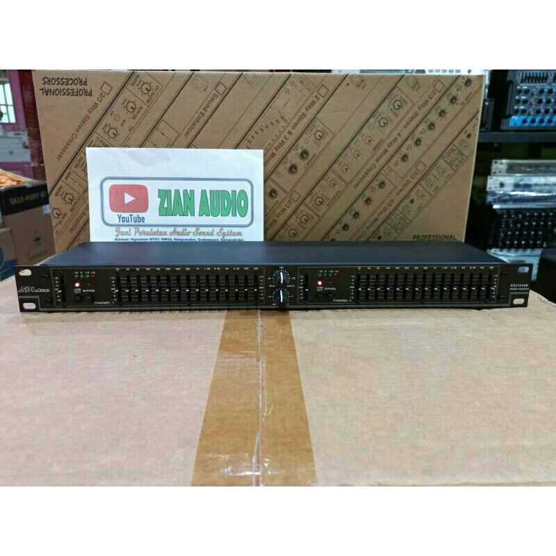 Equalizer SPL Audio 215+sub Original