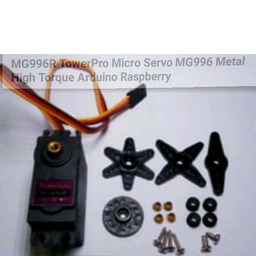 360° 360 derajat Servo Motor TowerPro MG996 MG996R Arduino Raspberry grade mg995