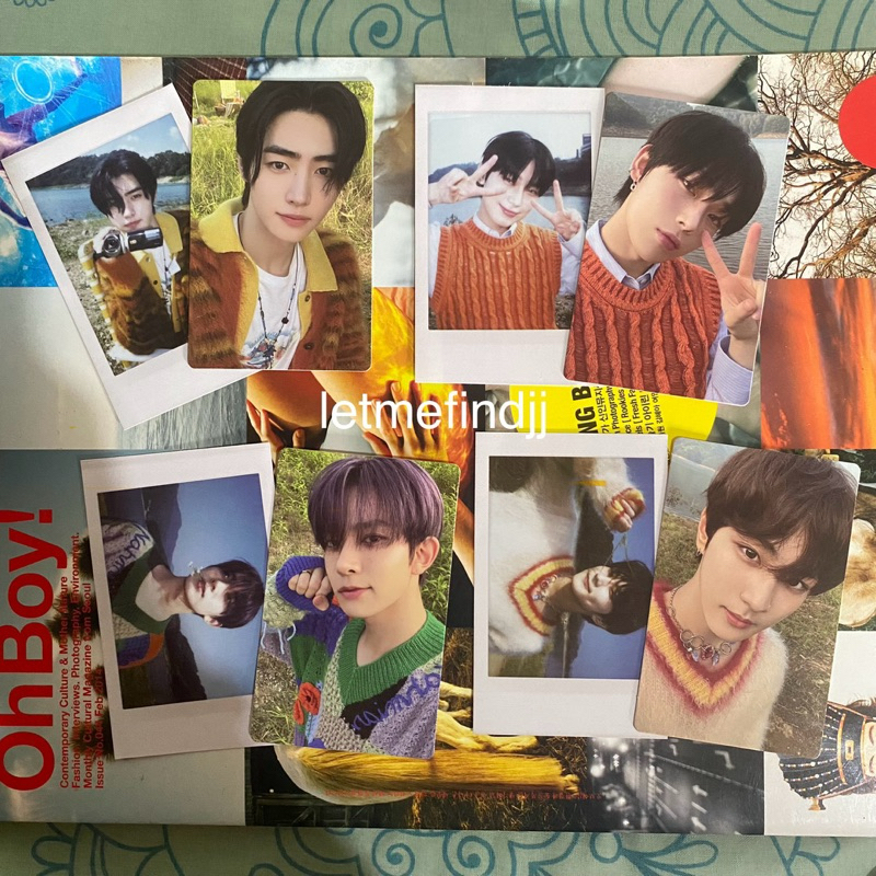 Ready Stock PC Photocard Enhypen Orange Blood Kalpa Engene Ver