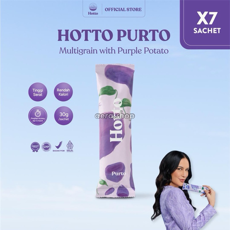 

Hotto Purto Multigrain with Purple Potato - 7 Sachet