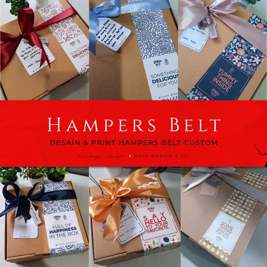

HAMPERS BELT/ PAPER BELT /LABEL PACKAGING BOX