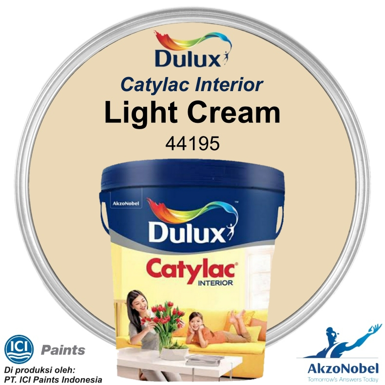 CAT DULUX CATYLAC INTERIOR 25 KG - LIGHT CREAM 44195