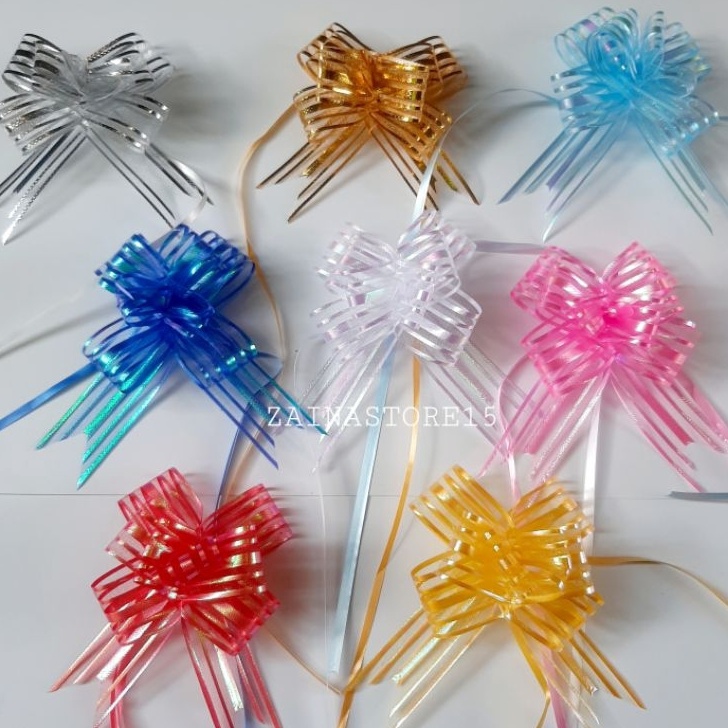 

Keunikan yang melampaui ekspektasi Pita tarik serut organdi 3mm isi 1pcs